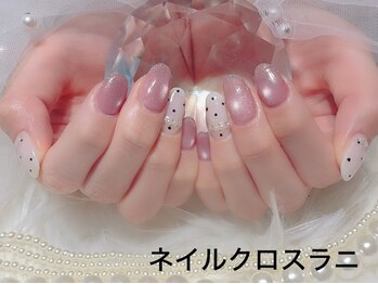 ネイル クロス ラニ 所沢店(Nail×Lani)の写真/フィルインオフで自爪サポート♪手足同時時短ネイル◎トレンドを抑えた綺麗めワンホン系定額ネイル♪