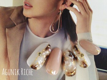 アグニークリッシェ(Agunik Riche)/【べっ甲ネイル】