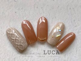 W-330 シェル×ニットネイル