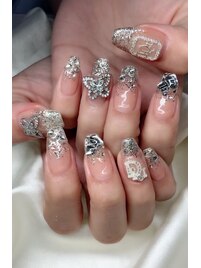 持ち込み☆韓国ネイル☆ラメグラ