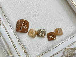 ニュアンスミラーネイル☆