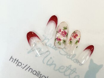 ネイルサロン ミネット(Nail Salon Minette)/フラワーデザイン