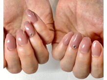 ラヴィネイル(La Vie Nail)/オフィスネイル　ピンクネイル