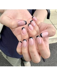 黒フレンチ