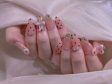 エムズ ネイルサロン(M2)/チークワンホン囲みネイル