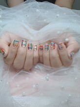 ブリー(Brille)/手書きネイル