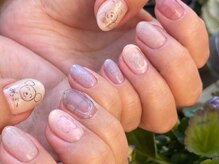 ネイル アトリエ コモード(nail atelier Comodo)/推し活ネイル [ペンシルアート]