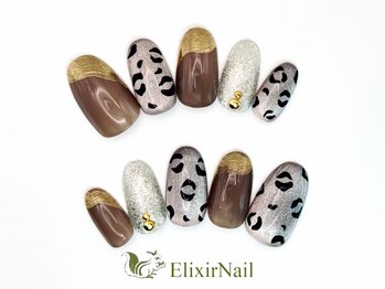 エリクサーネイル 長堀橋(Elixir Nail)/定額aシンプル/クーポン使用