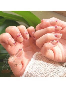 ジャスミン(jasmine)/マグネットチェリーネイル