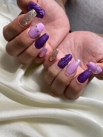 持ち込み★ラメ★貝殻★ケア