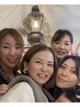 サロンデュヒャーク 志木駅前店(salon du ひゃーく) ひゃーくスタッフは家族共々みんな仲良し♪笑いの絶えないサロン