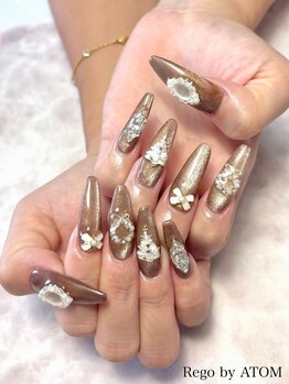 リゴーバイアトム(Rego by ATOM)/ビジューネイル