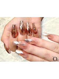 ダイヤカットチップで長さ出し