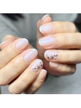 エヌエーブランカ 東白楽店(n.a.blanca)/ゴールド×イエローネイル