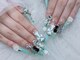 ブリング 東新宿 歌舞伎町(Bling)の写真/大人可愛いワンホン風デザイン！フィルインで爪を守りつつ長さだしを叶える☆