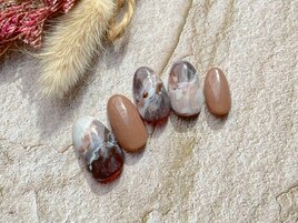 カフェラテネイル