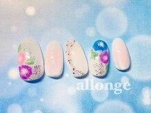 アロンジェ 甲府中央店/アサガオネイル☆