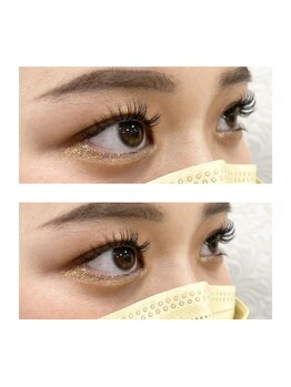 グリッターネイル(GLITTER NAILS)/ボリュームラッシュ