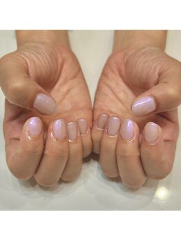 キューセブンネイルラウンジ 与野店(Q7 Nail Lounge)/ワンカラー