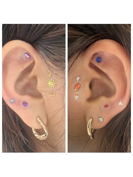 ルアナネイル(Luana_Nail)/耳ツボジュエリー12粒