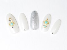 エムスラッシュ ネイル 新百合ヶ丘店(M.SLASH)/エスニックネイル¥10800