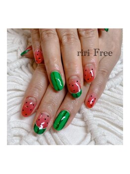 リリフリー(riri Free)/スイカネイル