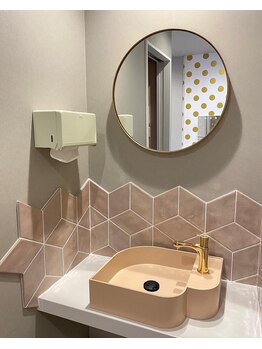 ヴィクトリー(VICTORY)/洗面も可愛い！