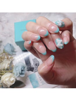 ミリミリ 本店(milimili)/ティファニーブルー×リボン