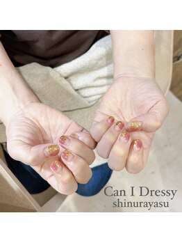 キャンアイドレッシー 新浦安店/ぬりかけネイル¥3480