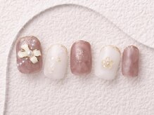 アイネイルズ 大宮店(Ｉ nails)/リボンピンク