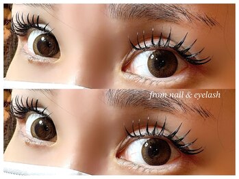 フロムネイルアンドアイラッシュ 神戸三宮(from nail&eyelash)/フラットラッシュ つけ放題*