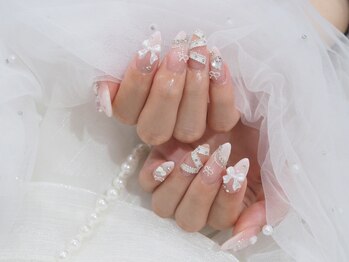 ロロネイル(LoLonail)/リボンゴテゴテネイル8690円