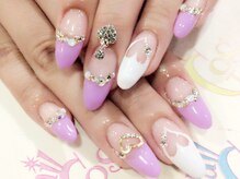 ネイル ゴシップ(Nail Gossip)/ｂｙSalley ハートフレンチ
