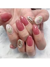 プリル ネイルアンドアイラッシュ 御幸ヶ原店(Puril NAIL&EYELASHES)/アンティークチューリップ