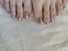 ミラーフットネイル