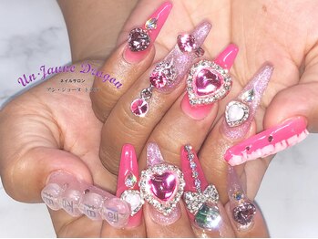 アン ジョーヌドラゴ/【ロングネイル】ライブネイル