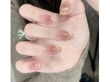 ピュアアンドリッチネイルサロン(Pure&Rich Nail Salon)/チークマグネットネイル