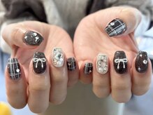 シオネイルサロン 下北沢2号店(sio.nailsalon)/パーツ込おまかせコース(90min)