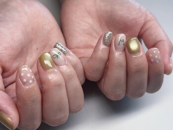 オーパス ノース(OPUS north)/お客様ネイル/古川/持込デザイン