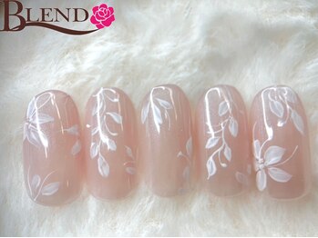 ブレンド 広尾店(BLEND)/手描きフラワー