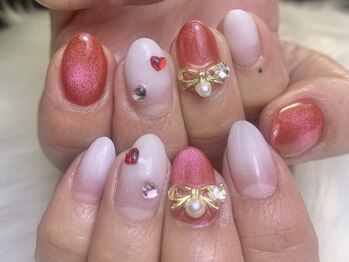 ラディ/バレンタインネイル