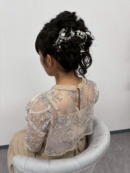 ミカヅキ 赤坂/ブライダルヘアセット！