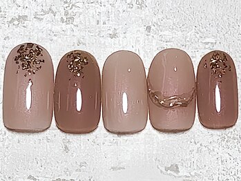 ネイル トリートエスティーエス 越谷店(STS)の写真/《新規[オフ無料]￥8,250～/再来￥9,350～》わかりやすい料金設定の定額◎ニュアンス系デザインも多数♪