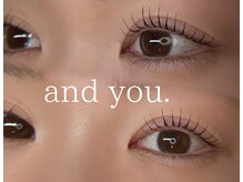 アンドユー(and you.)の雰囲気(まつげパーマ・LEDまつエク、アイブロウもお任せください)
