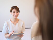 丁寧なカウンセリングで、お客さまのお体の状態に合わせた施術プランをご提案
