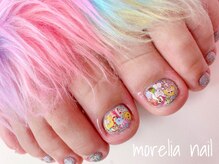 モレリア(morelia)/フット親指アート