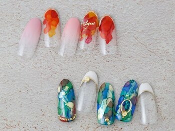 ジャマシュト(jumishat)/インクアートネイル