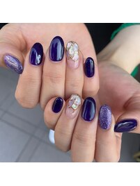 パープルネイル