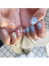 ハラジュクネイルズ(harajukunails)/ニュアンス/アートやり放題 90分