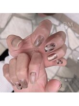 ビューティームーン(beauty moon)/くすみブラウンレオパード